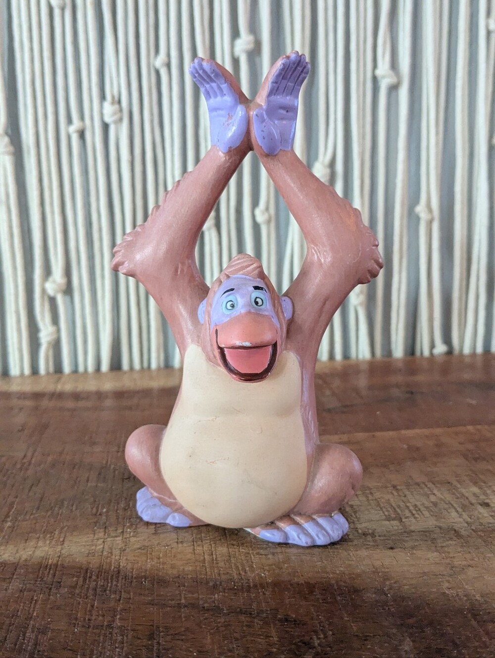 VTG Walt Disney Productions Jungle Book King Louie Ceramic Figurine 6"